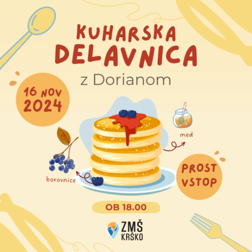 kuharska delavnica z dorianom, dogodek