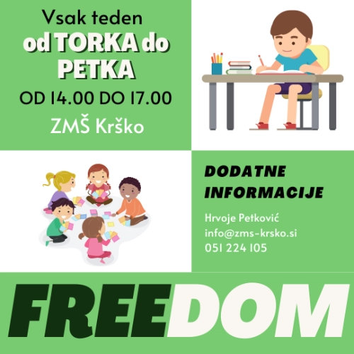 freedom od torka do petka, dogodki