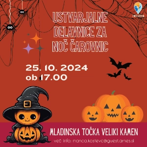 mt veliki kamen halloween delavnice, dogodek