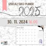 izdelaj svoj 2025 planer, dogodek