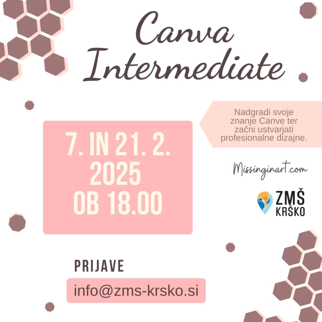 Canva intermediate, dogodek