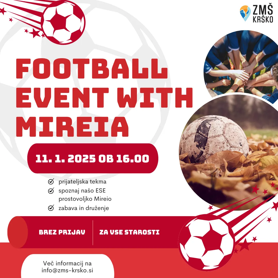 football event with mireia, dogodek