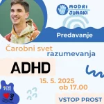 ragumevanje ADHDja, dogodek