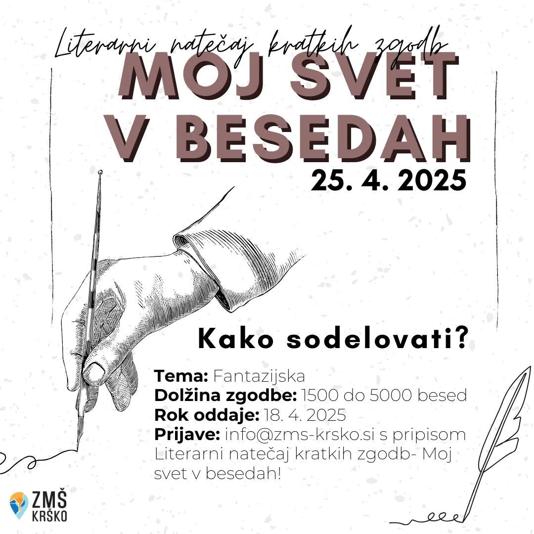 literarni natečaj, dogodek