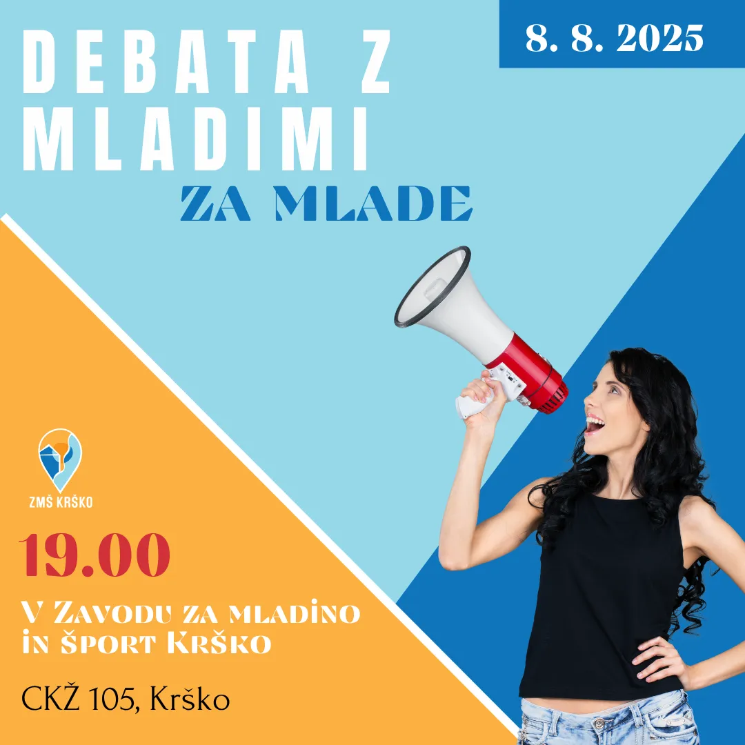 debata za mlade z mladimi, dogodek