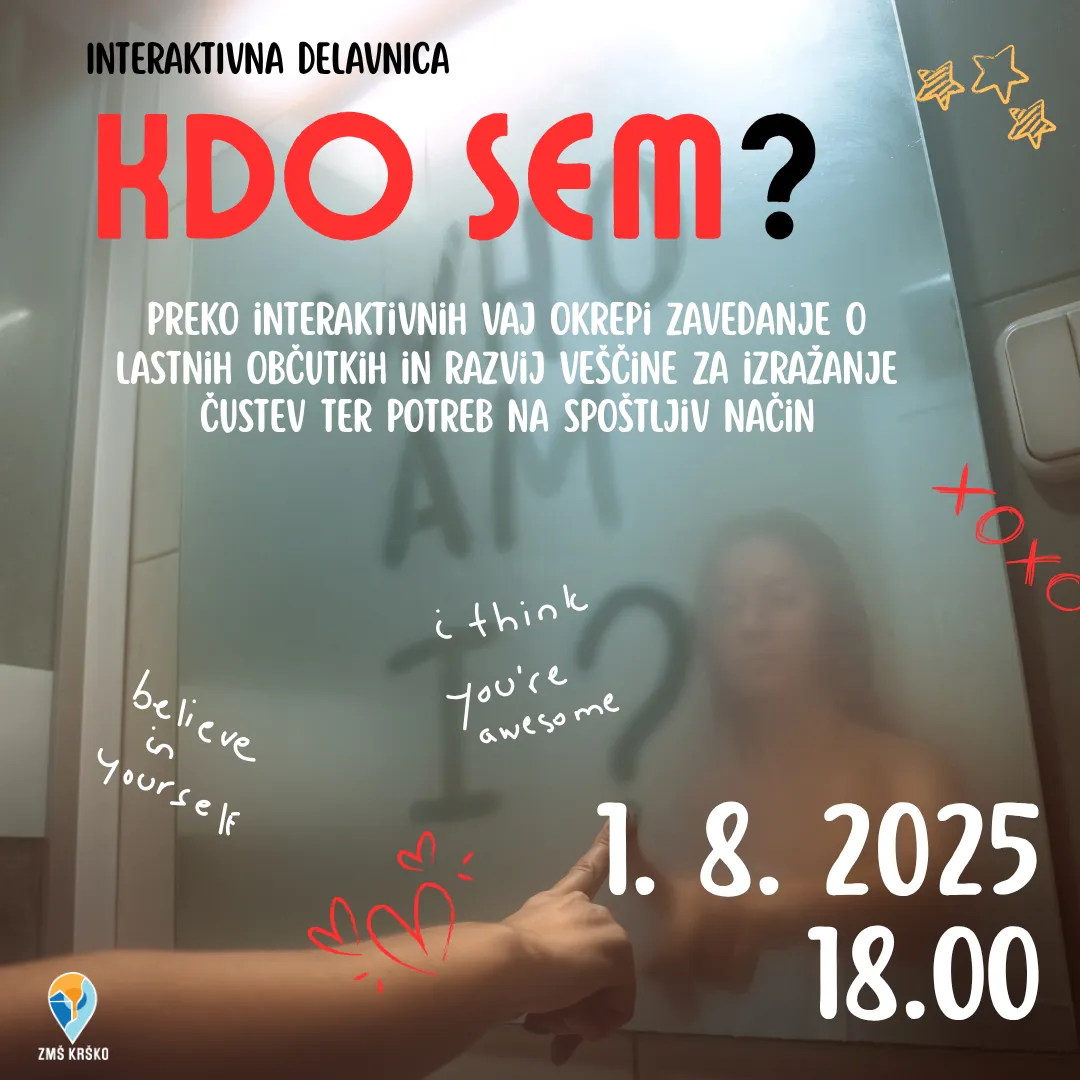 interaktivna delavnica kdo sem, dogodek