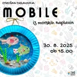 otroška delavnica, mobile iz morskih naplavin, dogodek