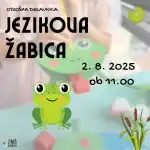 otroška delavnica jezikova žabica, dogodek