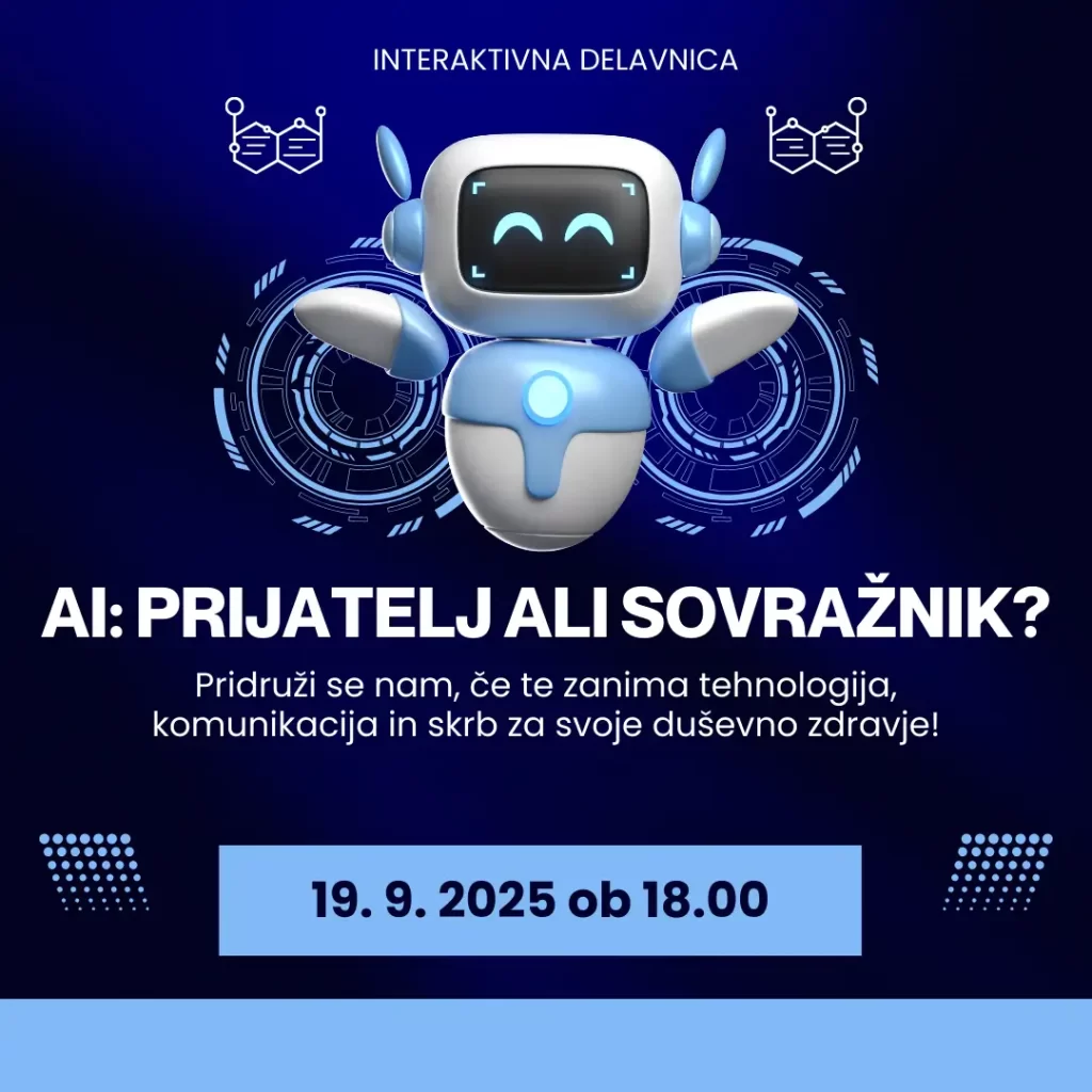 AI prijatelj ali sovražnik, dogodek