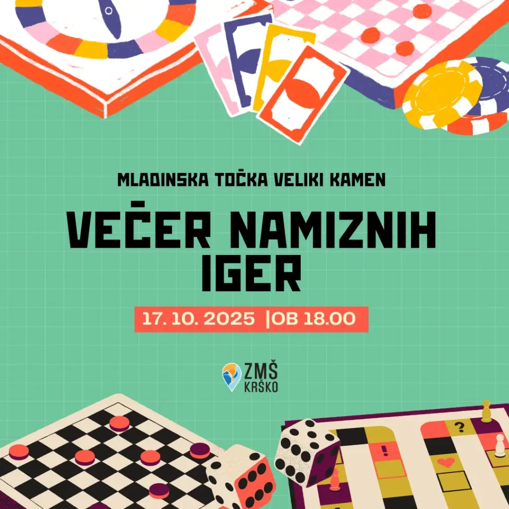 mtvk - večer namiznih iger - dogodek