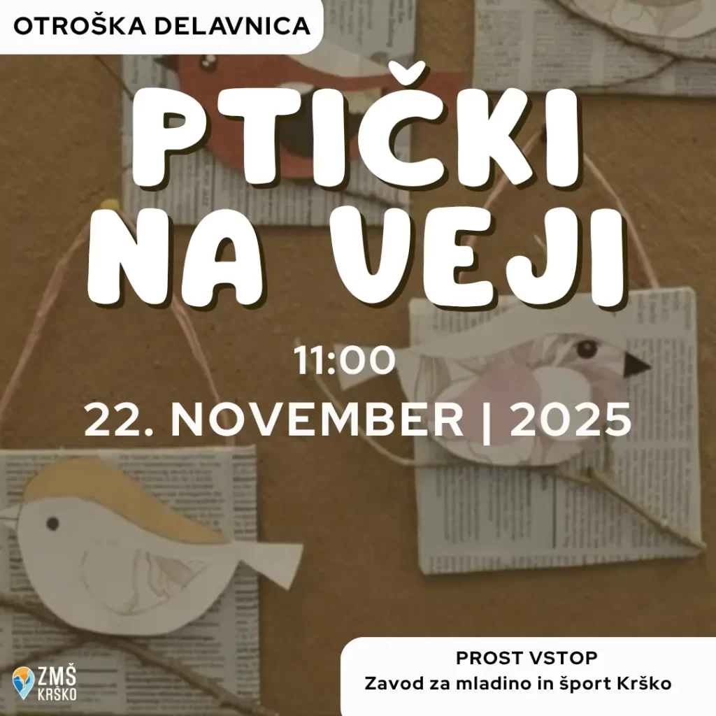 otroška delavnica, ptički na veji, dogodek