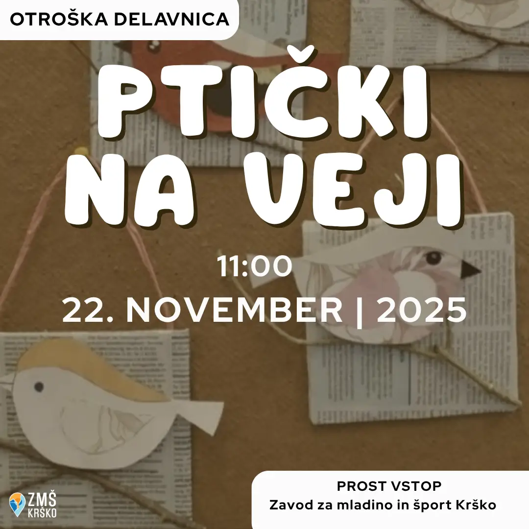 otroška delavnica, ptički na veji, dogodek