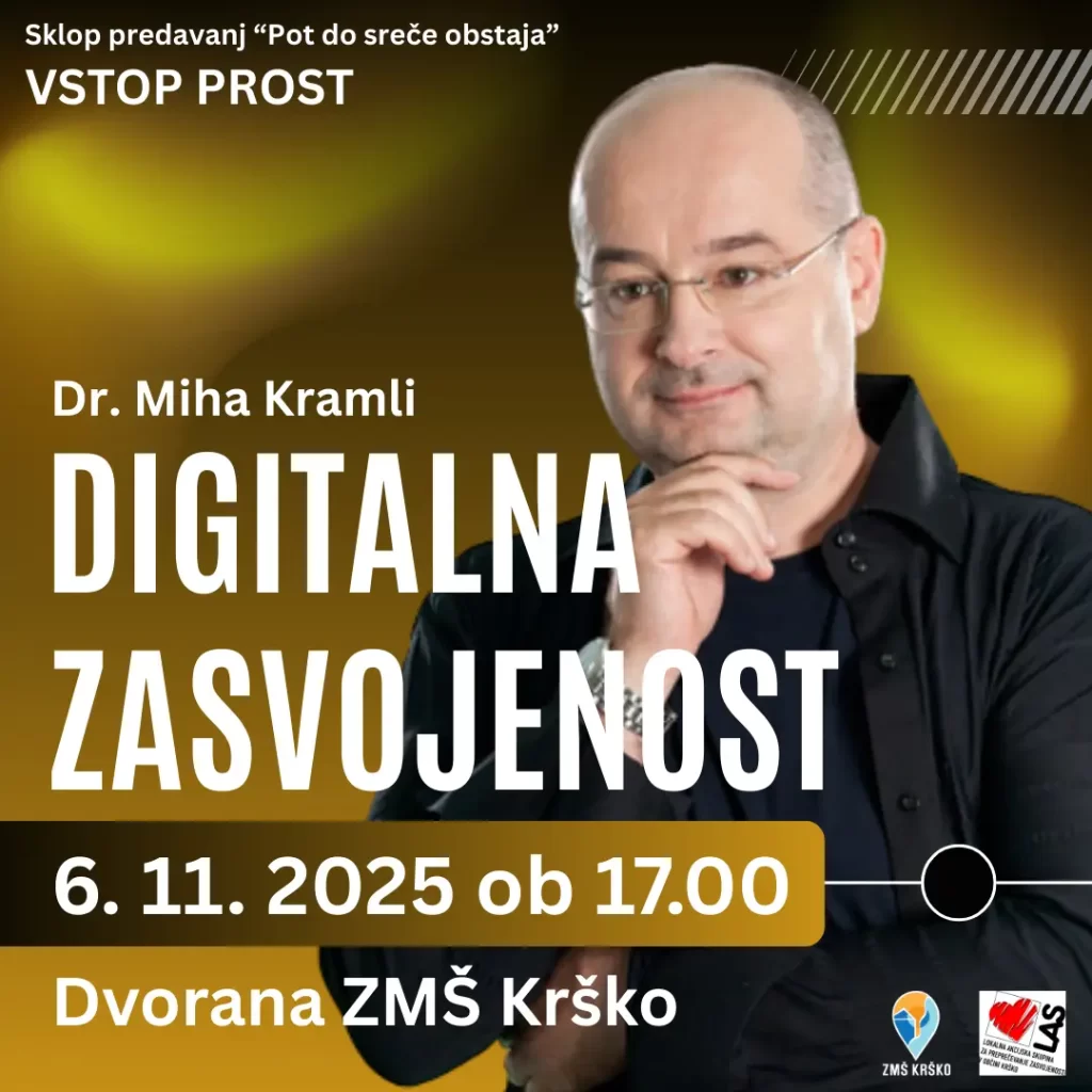dr miha kramli, digitalna zasvojenost, dogodek