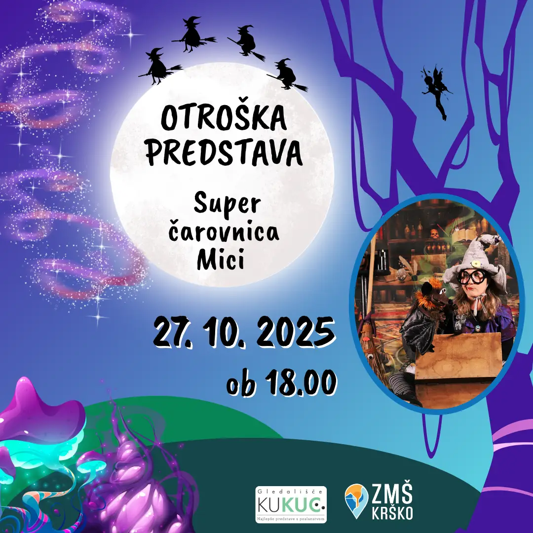 otroška predstava super čarovnica mici - dogodek