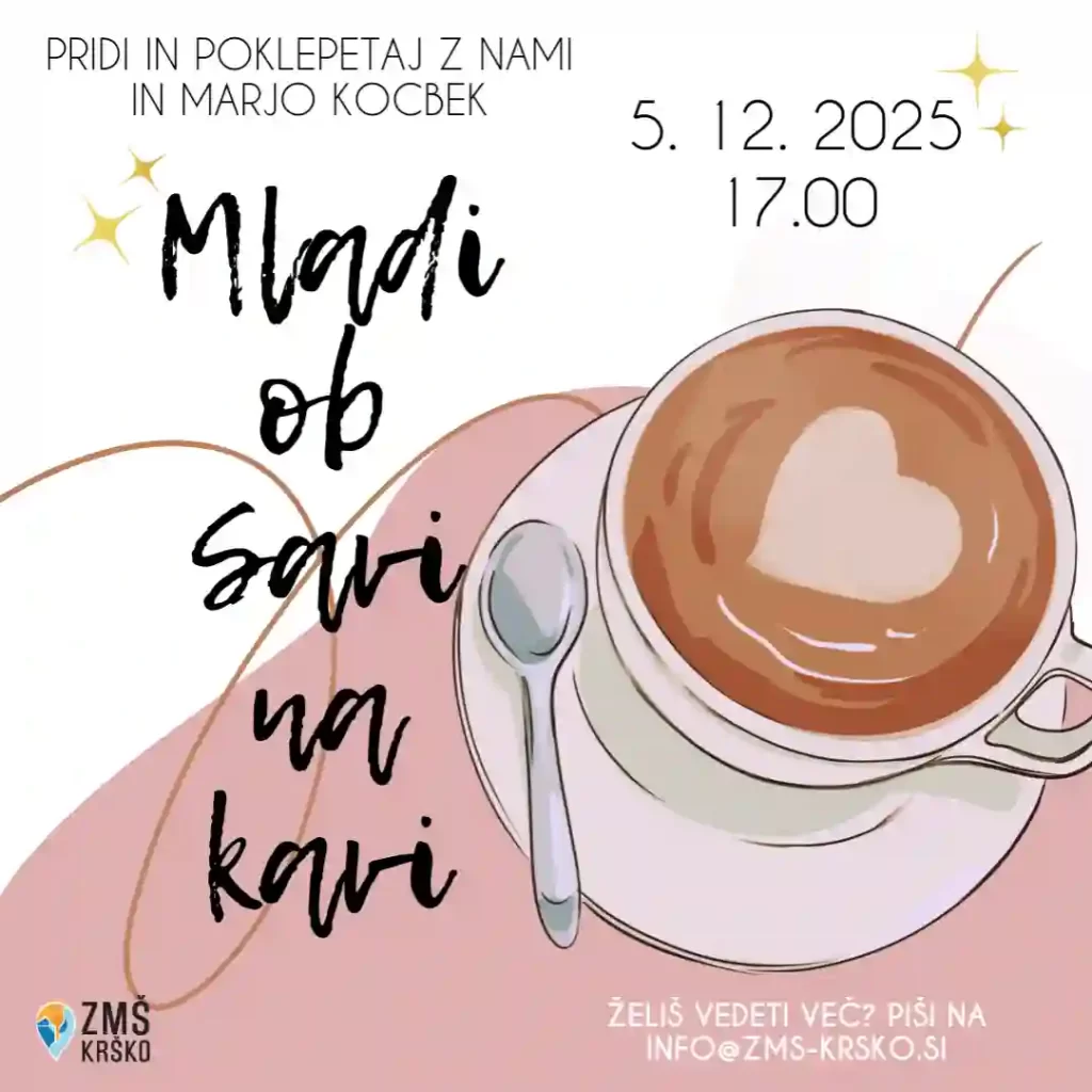 mladi ob savi na kavi