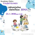 mladinska točka veliki kamen - ustvarjalna delavnica zima