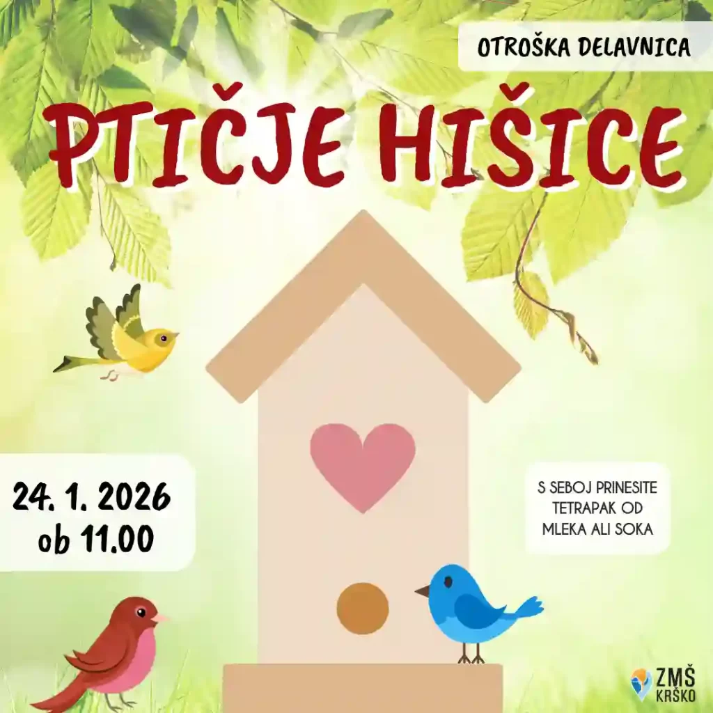 otroška delavnica - ptičja hišica