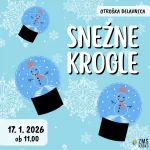 brezplačna otroška delavnica - snežna krogla