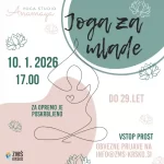 brezplačna joga za mlade - obvezne prijave