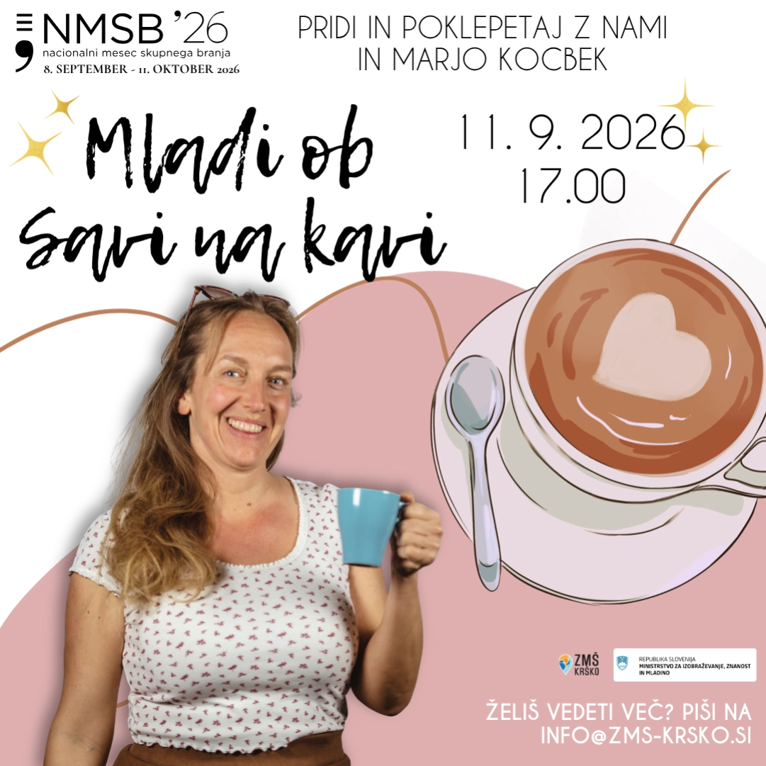 mladi ob savi na kavi